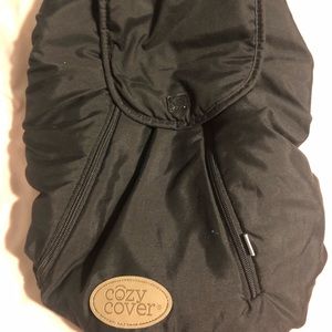 Cozy cover for baby car seat